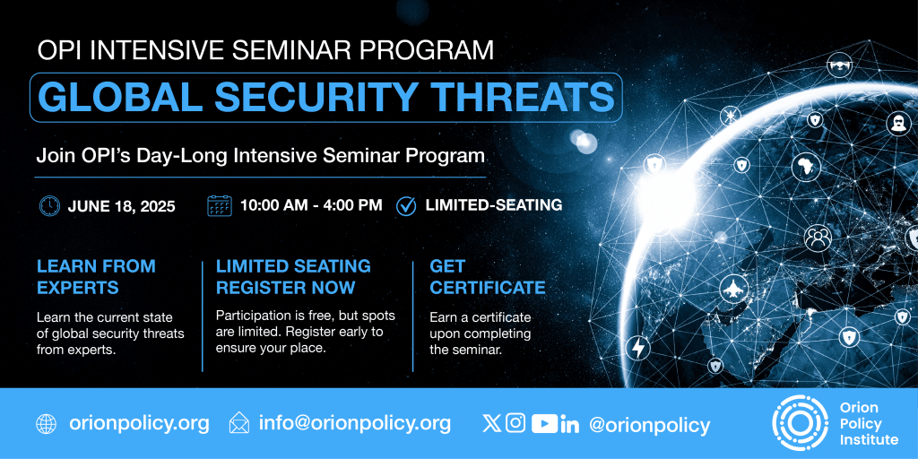 OPI Intensive Seminar on Security Threats - Join Us!